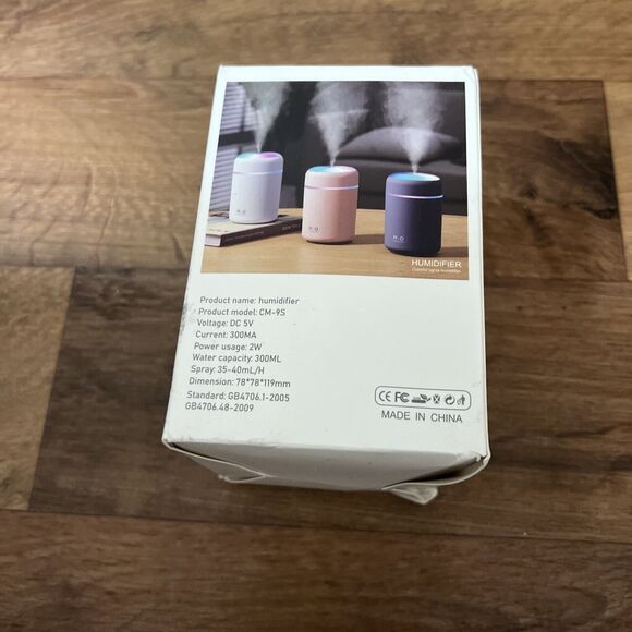 Aroma Humidifier Essential Oil Diffuser Grain Ultrasonic Air LED Aromatherapy US - Picture 12 of 13